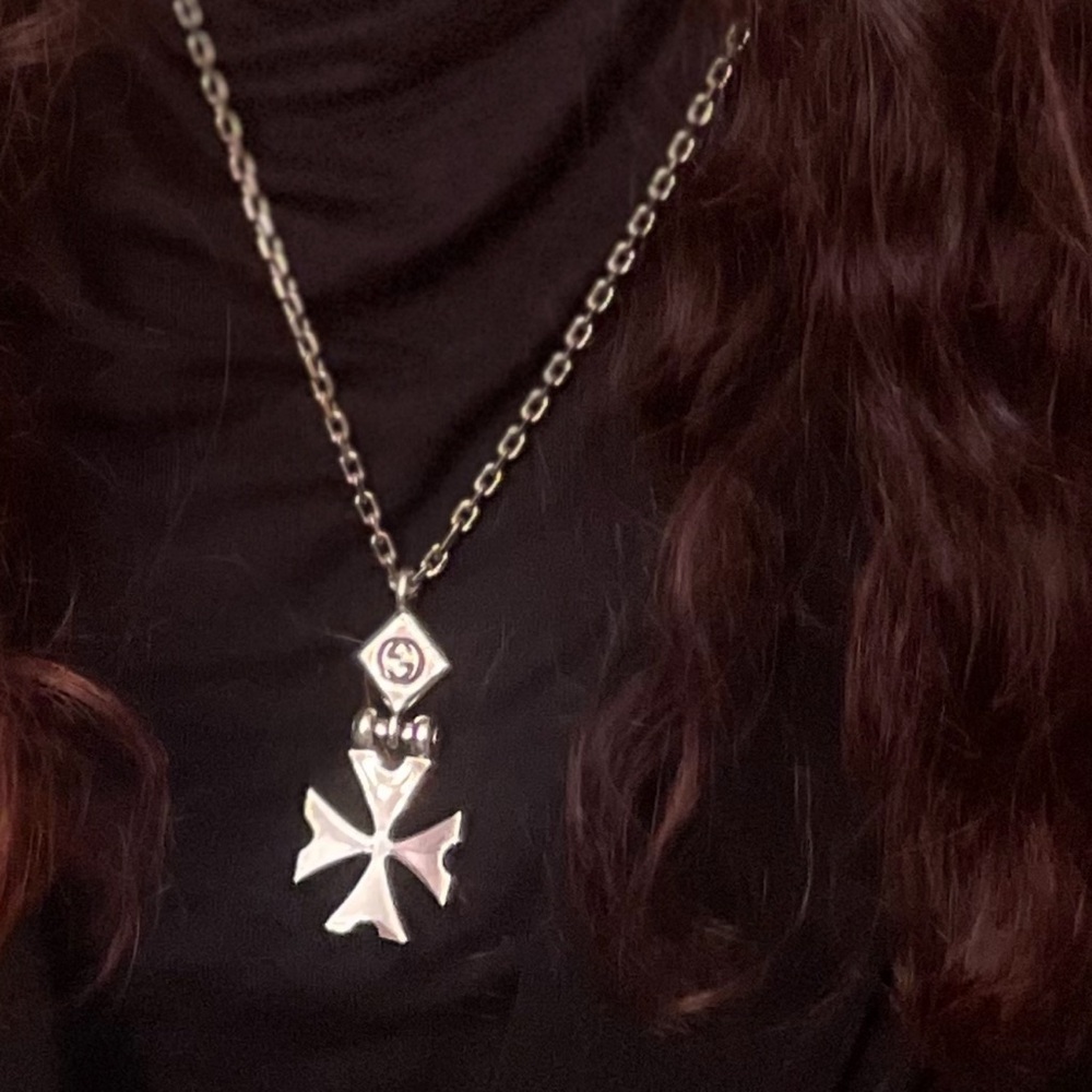 Gucci long necklace with charm - Picture 10 of 10